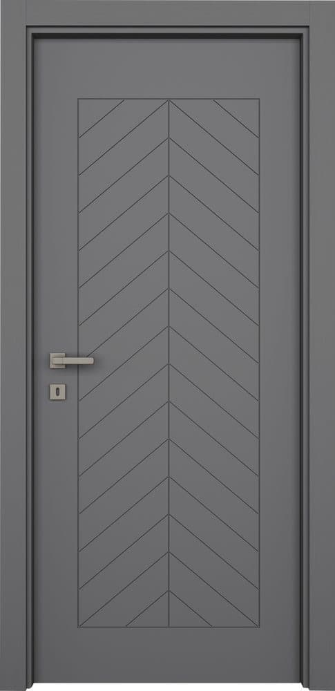 fıshbone modern antrasit kapı