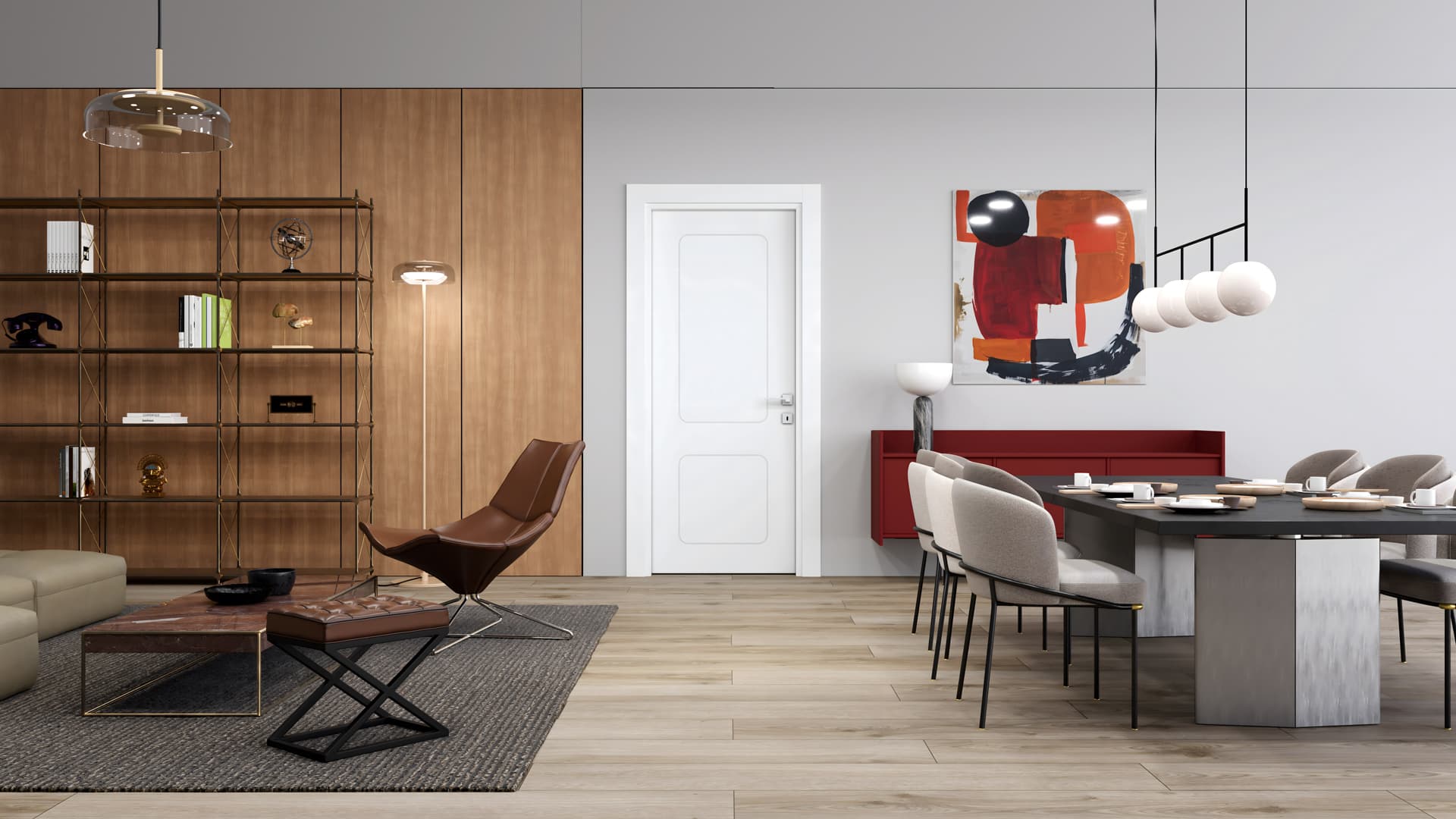 AURA İNCİ BEYAZ Render
